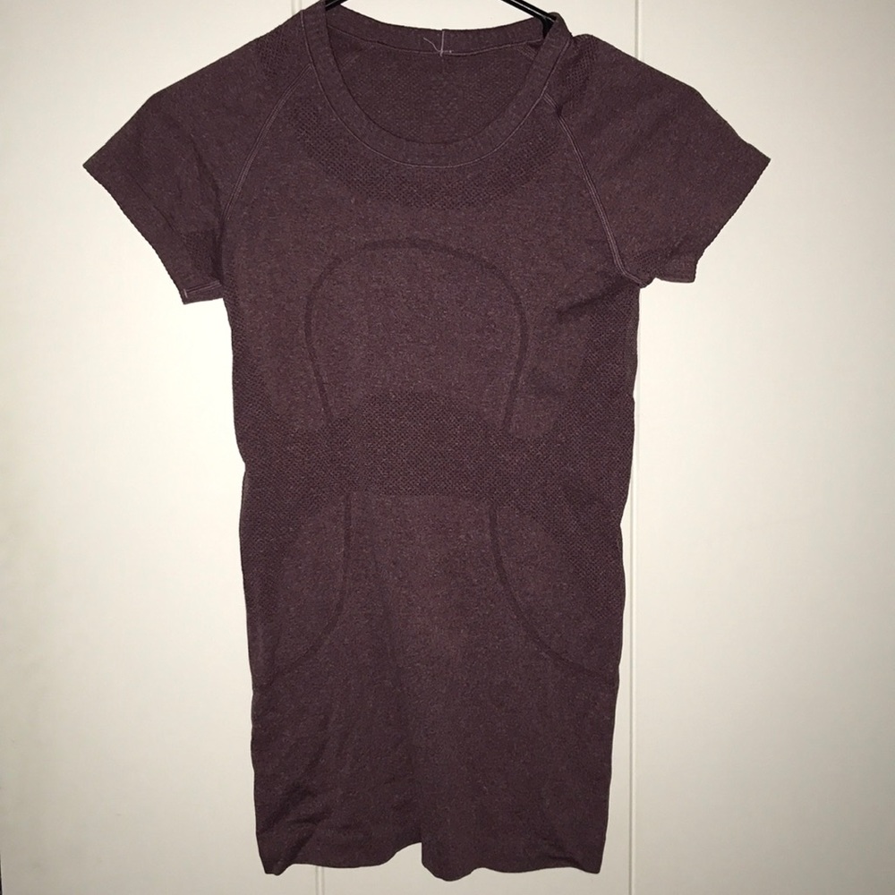 Brand new red Lululemon workout shirt